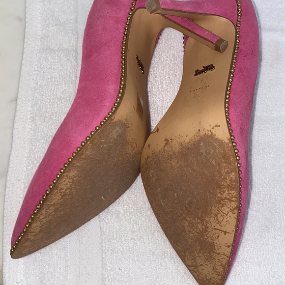 Coach Heels Like New wore for 30min - Picture 7 of 13